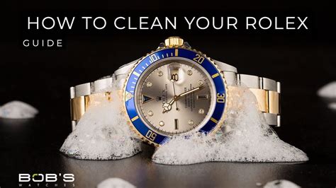 can a rolex get dirty in middle|how to clean rolex.